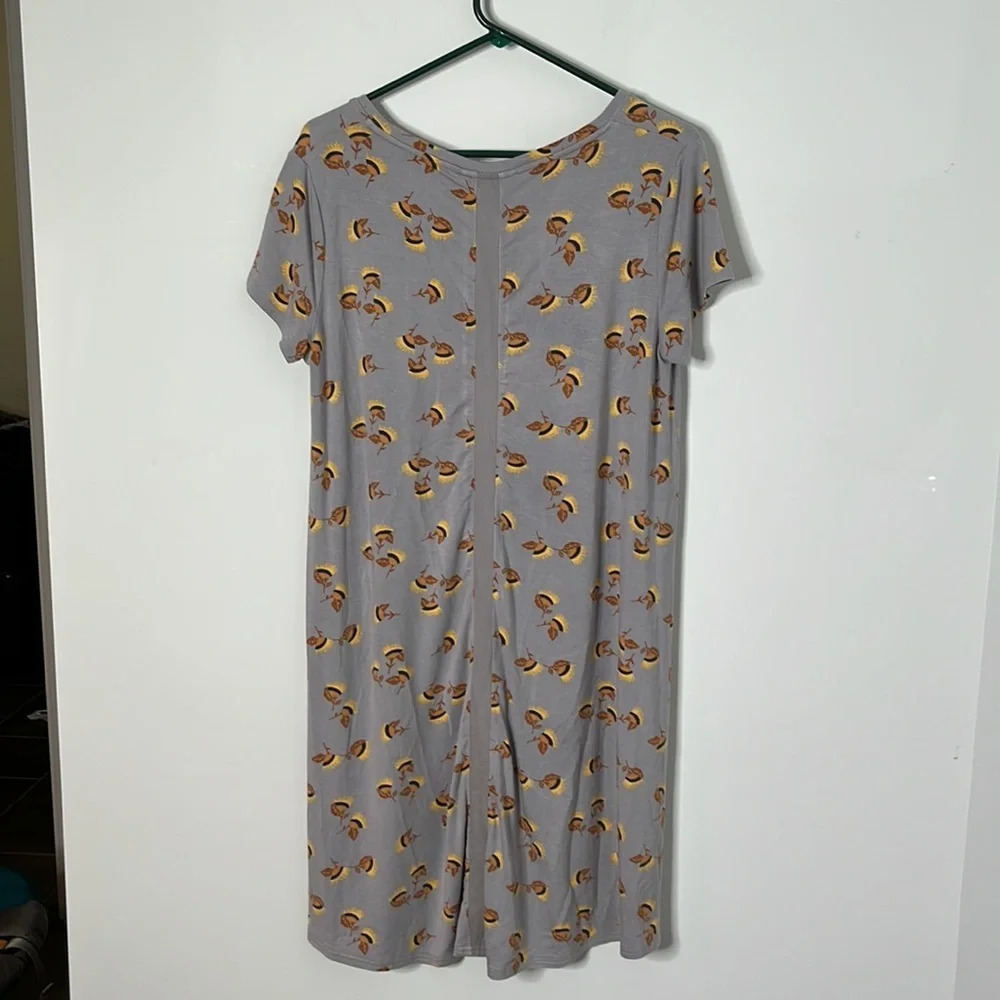 Matilda Jane Write it Down Floral Shirt Dress - Picture 5 of 6